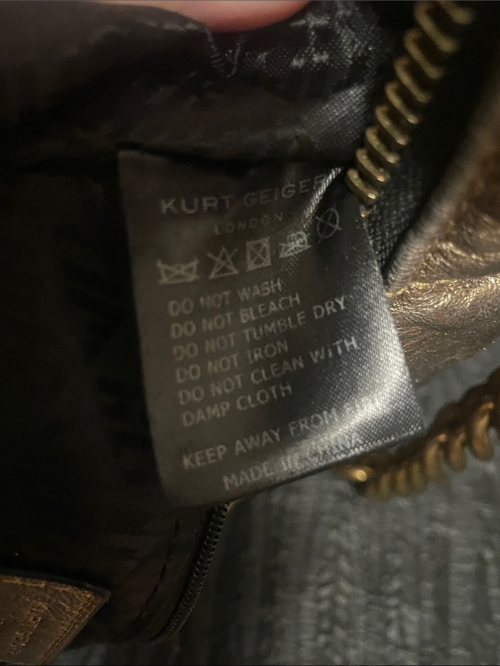 Kurt Geiger leather bag - Picture 9 of 17